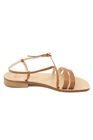 Brown Capri sandals not flip flops Da Costanzo | 3156CUOIO
